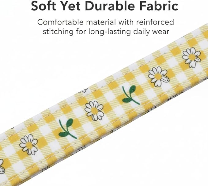Cute Dog Collar, Spring Summer Design Floral Collar - Image 9