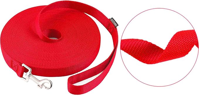 AmaGood Dog/Puppy Obedience Recall Training Agility Lead-15 ft 20 ft 30 ft 50 - Image 3