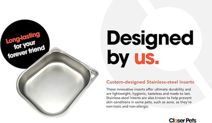 Cat Mate Stainless Steel Bowl Inserts - Image 6