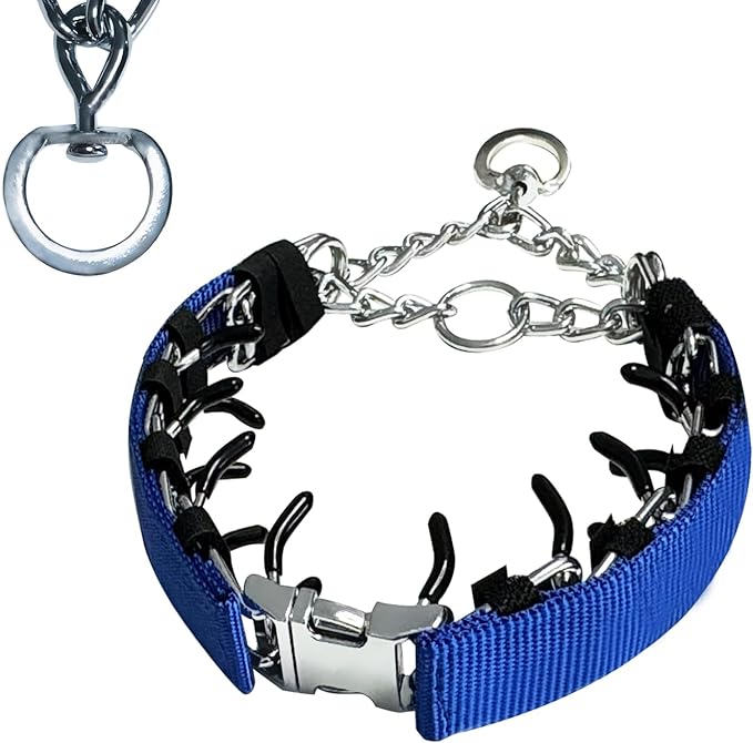 Prong Training Collar for Dogs, Rotating Ring Welding, Adjustable Dog Training by HAESINPAfunwithfashion