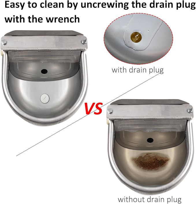 Automatic Dog Water Bowl Dispenser Large Size Pet Waterer Feeder - Image 6