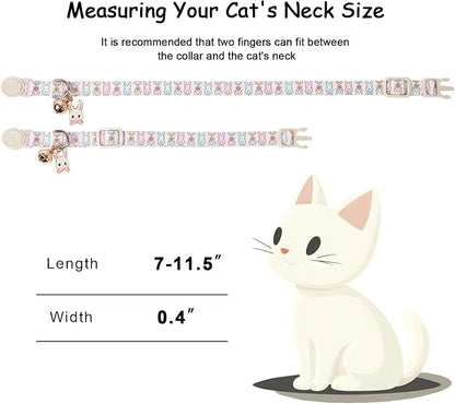 2 Pack Easter Bunny Cat Collars - Image 6