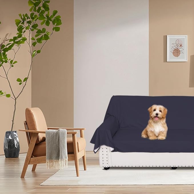 DUJUIKE Waterproof Bed Cover for Dog and Cats, Pet Hair Resistant Bed Sheet - Image 5