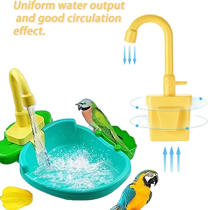 Bird Bath for Cage, Parrot Shower Bathtub Indoor - Image 4