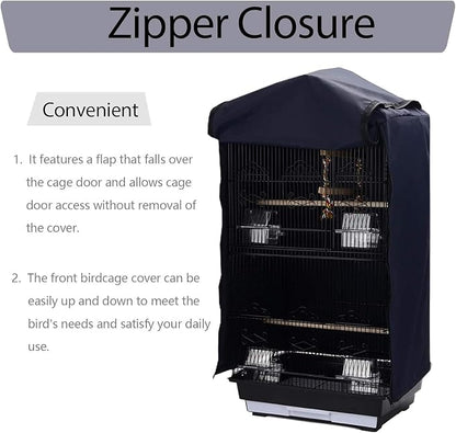 QBLEEV Birdcage Cover, Parrot Cage Night Cover Shade, Pet Universal Blackout - Image 4