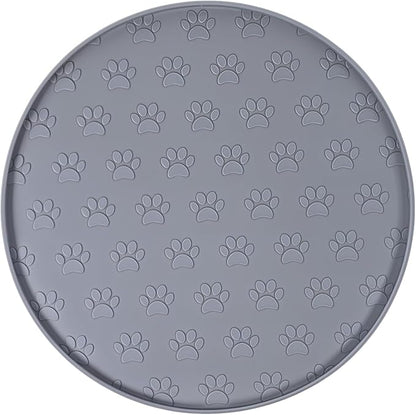Silicone Pet Food Mat, Dog Dish Mat, Dog Cat Food Mats Small, Silicone Mats by Unknown