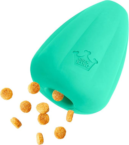 Chew King by Mammoth Premium Treat Dispensing Dog Toy, Durable Natural Rubber - Image 3