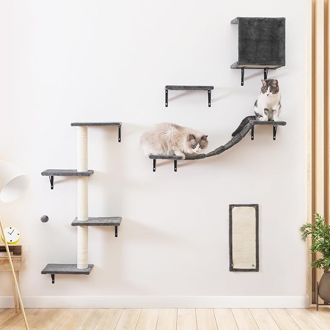 Modern Wall-Mounted Cat Furniture by ESOTTE