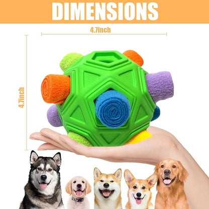 Dog Snuffle Ball-Interactive Puzzle Dog Toys Encourage Natural Foraging Skills - Image 3