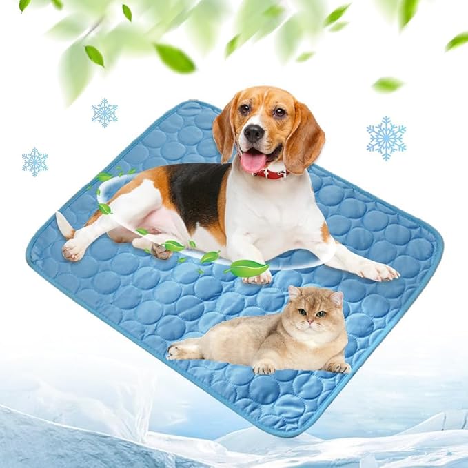 2025 New Dog Cooling Mat, Pet Cooling Mats, Summer Cool Pads Pet Mat Outdoor by FVELPLT
