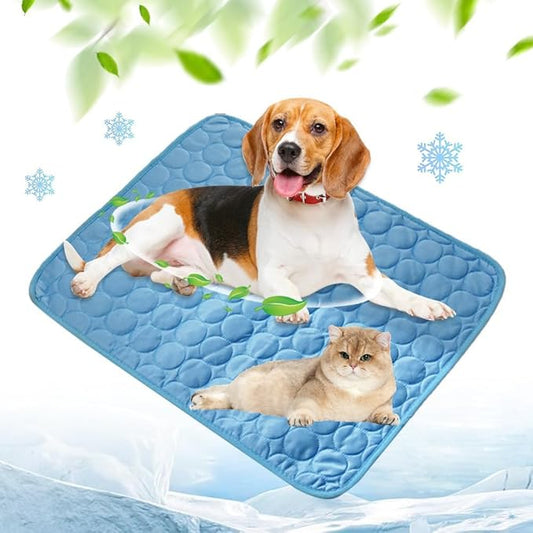 2025 New Dog Cooling Mat, Pet Cooling Mats, Summer Cool Pads Pet Mat Outdoor by FVELPLT