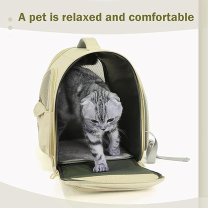 Cat Carrier Backpack, Large Space Animal Carrier Backpacks - Image 3