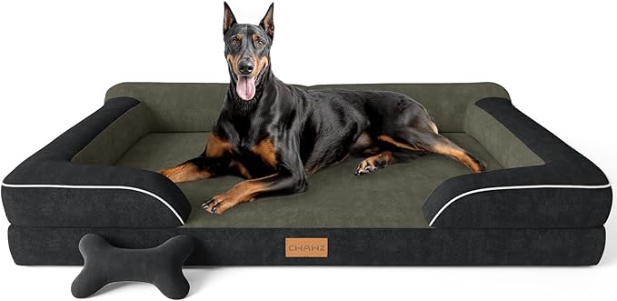 XXL Dog Bed for Extra Large Dogs, Giant Orthopedic Dog Bed by CWAWZ