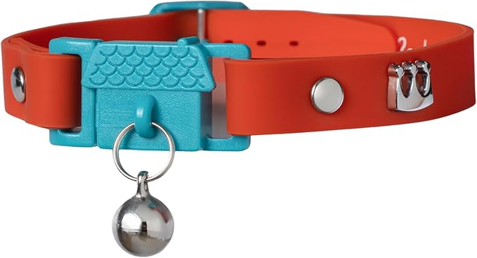 New Kittyrama Cat Collar with Bell. As Seen in Vogue. Breakaway, Quick Release by Kittyrama
