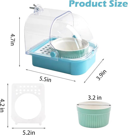 2 in 1 No Mess Bird Feeder, Bird Cage Feeder - Image 3