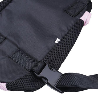 Pet Dog Puppy Cat Carrier Five Holes Backpack Double Shoulder Straps Canvas - Image 4