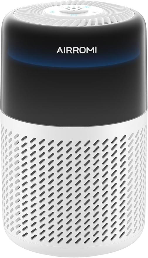 AIRROMI HEPA Air Purifier for Bedroom&Home, Pet Air Purifier for Home Pets by AIRROMI