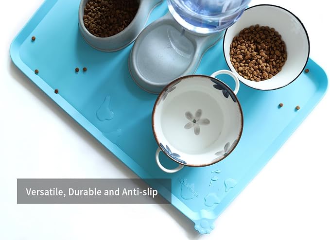 Hoki Found X-Large Silicone Pet Food Mats Tray - Image 4