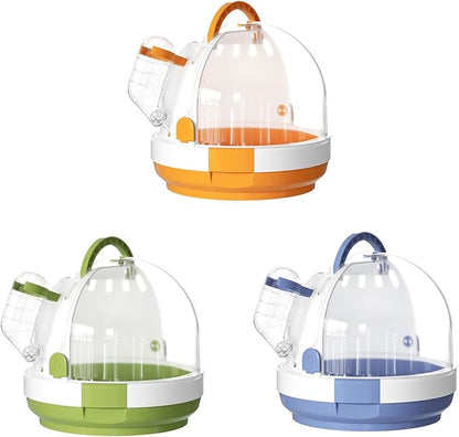 Portable Clear Bird Parrots Transport Cage Window Carrier Bag Breathable Bird - Image 2