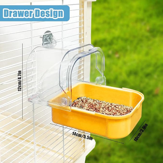Bird Bath for Cage, Cleaning Pet Supplies Cockatiel Bird Bathtub - Image 2