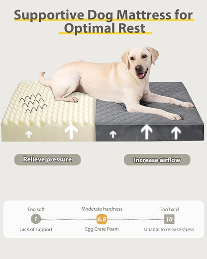 Orthopedic Dog Beds Large Sized Dog Waterproof Lining - Image 3