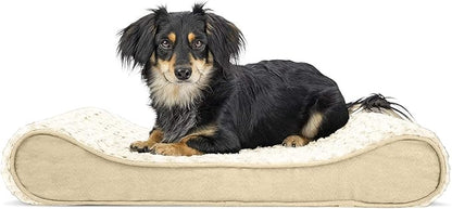 Furhaven Orthopedic Dog Bed for Medium/Small Dogs w/ Removable Washable Cover by FurHaven