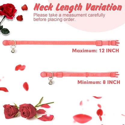 azuza 2 Pack Cat Collar Floral - Image 6