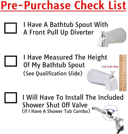 Wondurdog Bathtub Spout and Garden Hose Attachment Dog Wash Kit w/Splash Shield - Image 5