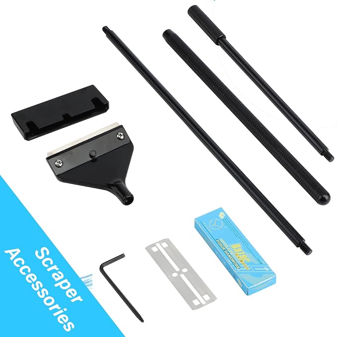 Algae Scraper for Glass Aquarium, Long Handle Fish Tank Algae Scraper - Image 7