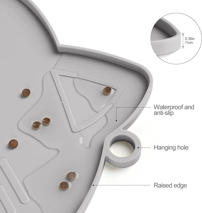 Coomazy Thicker Non-Slip Silicone Dog Mat - Image 3