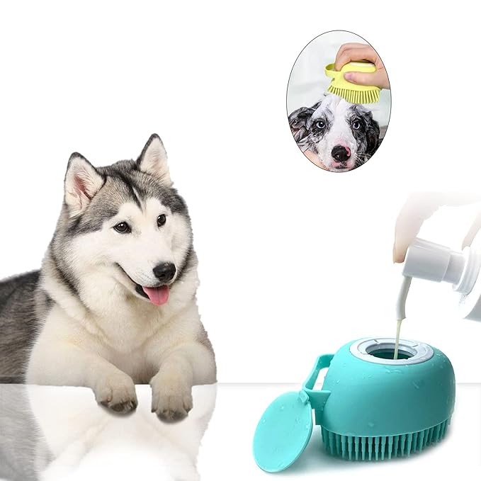 ELEGX Pet Grooming Bath Massage Brush - Image 5