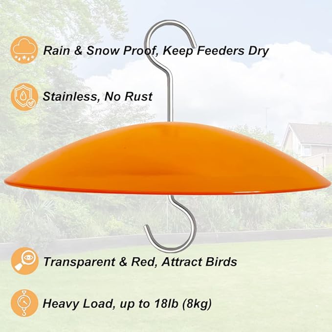 Small Rain Cover for Bird Feeder - Image 7