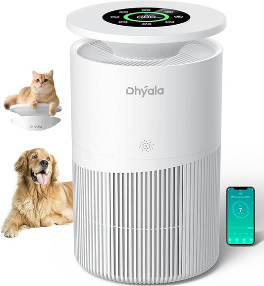 Air Purifier for Home Large Room up to 3620Ft², H13 True HEPA Air Purifiers for by DHYALA
