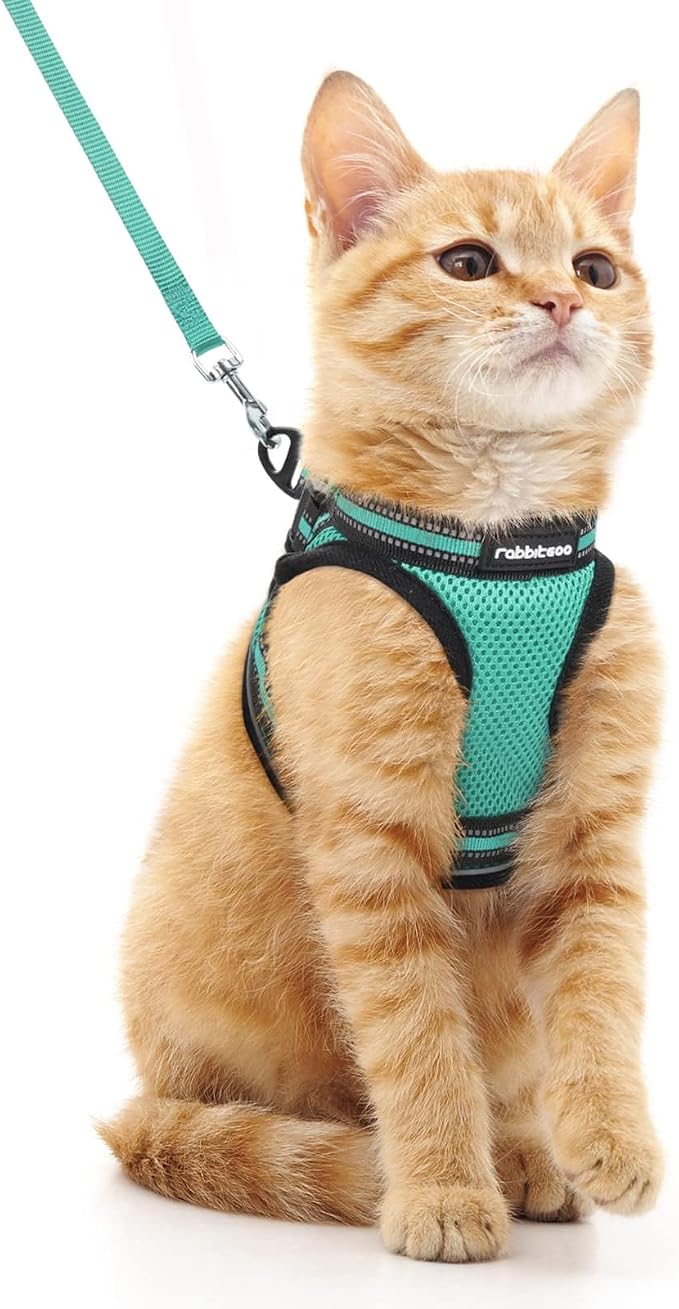 rabbitgoo Cat Harness and Leash Set by rabbitgoo