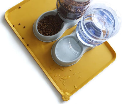 Hoki Found Large Silicone Pet Food Mats Tray - Image 5
