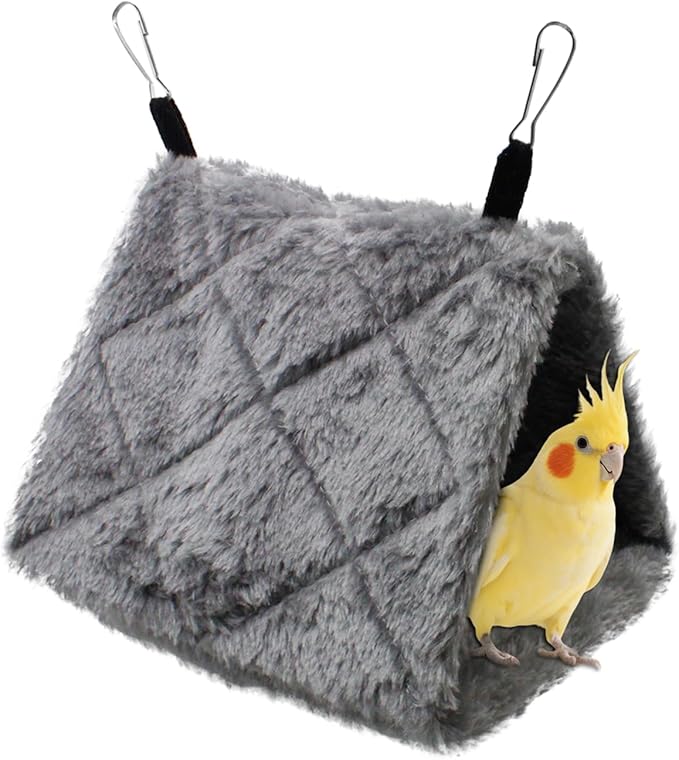 Warm Bird Nest House Shed Hut Parrot Sleeping Bed Hanging Hammock Snuggle Cave by Unknown