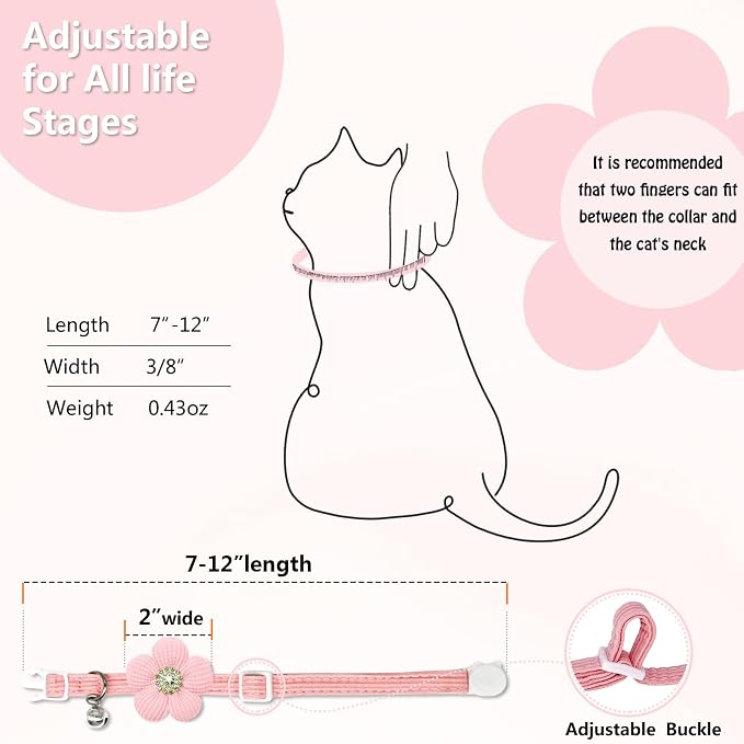 Cat Collar, HANSHILAI Kitten Collar - Image 6