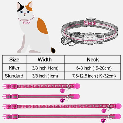 Taglory Reflective Cat Collar Breakaway - Image 6