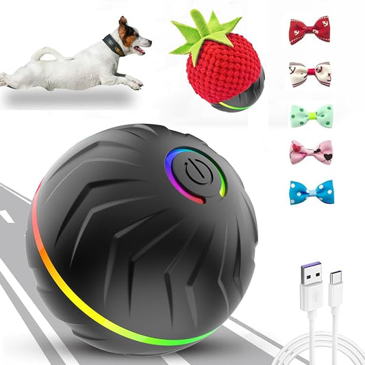Valentines Day Gifts Interactive Dog Toys Dogs Ball, Moving Dog Toy by AUTRETY
