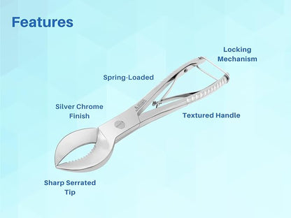 ARTMAN INSTRUMENTS Coral Cutters 7.5” Crescent Style Heavy Duty Stainless Steel - Image 3