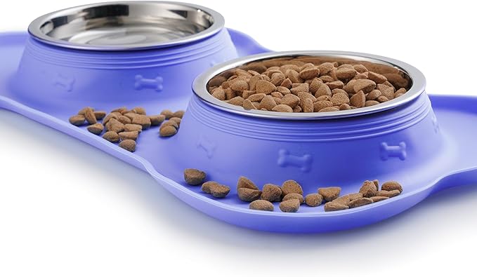 Hubulk Pet Dog Bowls 2 Stainless Steel Dog Bowl - Image 5