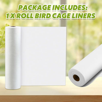 100 ft x 11 Inch Bird Cage Liner Disposable Cages Cushion Pad Mat Precut - Image 3