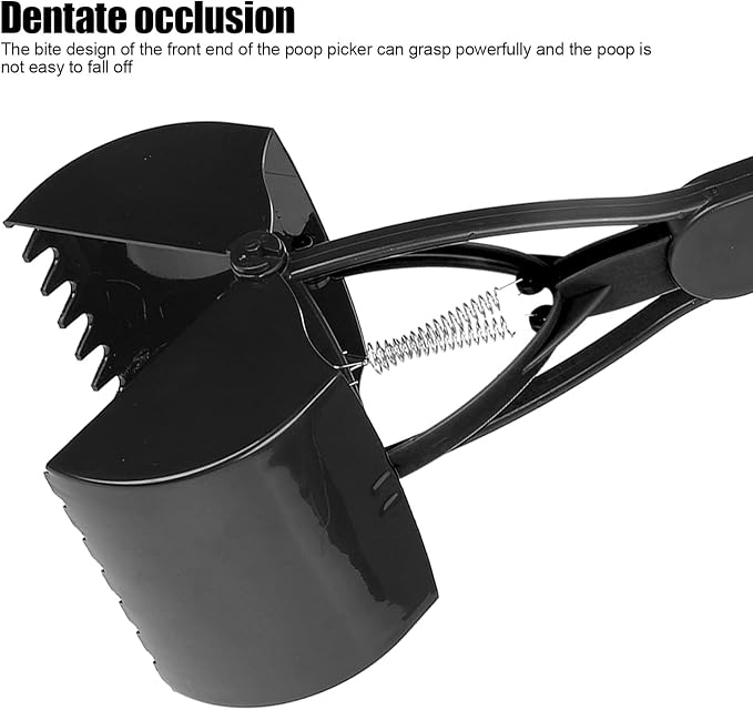 Pet Pooper Scooper, Long Handle Folding Poop Scoop, Stable Jaw Scoop Easy - Image 3