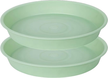 2 Pack of Bird Bath Bowl 12", 1.6" Depth, 10 12 inch Birdbath Bowls Dish Only by Bleuhome