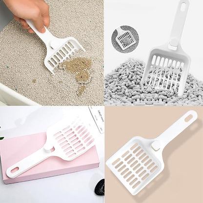 2 Pack Cat Litter Scoop Non-Stick Cat Sifting Litter Scoop Shovel - Image 9