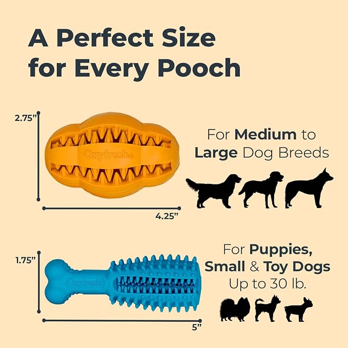 Oxyfresh Dog Dental Chew Toy - Image 4