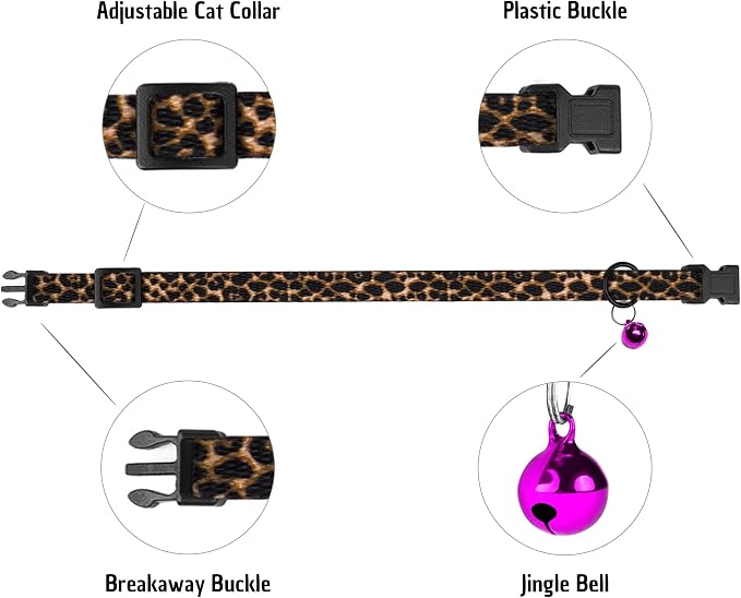 4PCS Breakaway Cat Collars - Image 4