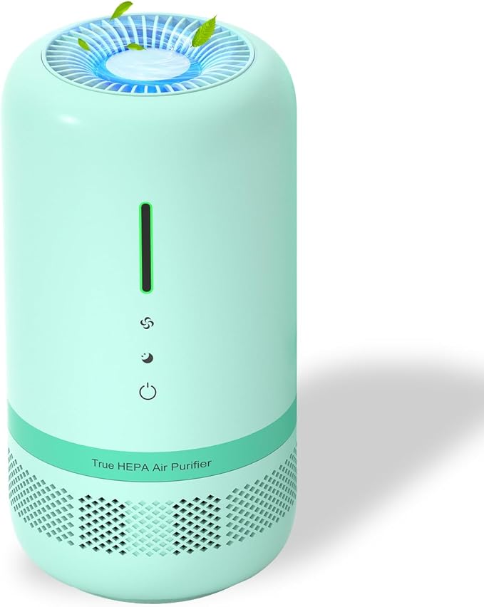 Air Purifiers for Home, H13 HEPA Small Air Purifier for Room up to 960ft² by VENDFO
