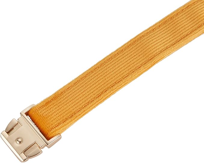 Soft Cotton Dog Collar with Metal Buckle Adjustable Heavy Duty Comfy Corduroy - Image 9