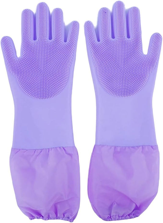 Dog Bathing Gloves by Unknown